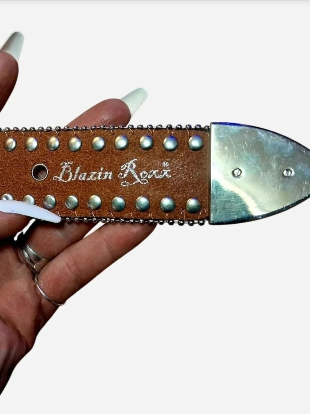 Blazin Roxx Rhinestone Embellished Western Belt